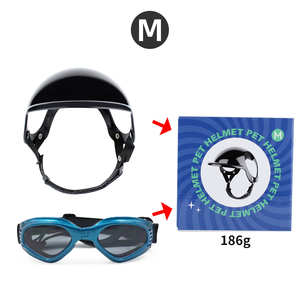 <span class=keywords><strong>Casque</strong></span> de moto pour animaux de compagnie avec trous pour les oreilles, <span class=keywords><strong>casque</strong></span> de sport pour chiens et chats - Product Image 5