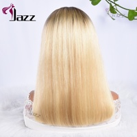 Perruque Bob Lace Front Wig en Soie Droite Hd pour toutes les Femmes, Cheveux Humains, Nouvelle Couleur T4/613