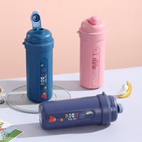 Boîte à lunch et gourde pour enfants en plastique de haute qualité sans BPA, design innovant Materna, dessin animé, 3 compartiments