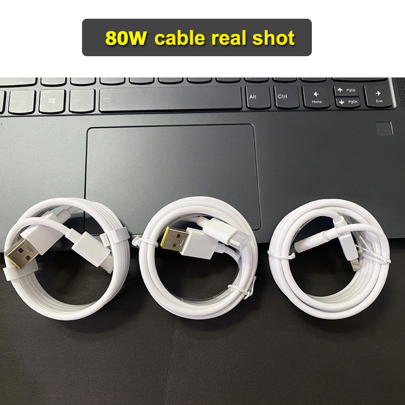 100W สูงสุด USB เป็น Type-C สีเหลือง