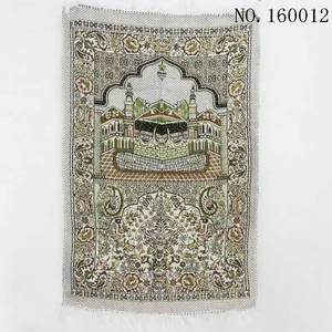 Factory direct supply of the latest fashionable Muslim <b>prayer</b> rugs with tassels, tapestries, and home decor <b>mats</b> available at - Product Image 4