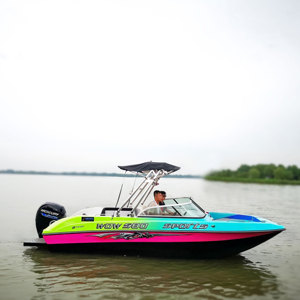Bateau sportif FPR de 21 pieds, coque en fibre de verre, mini-yacht, design à moteur, prix de gros - Product Image 1