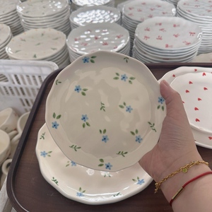 Ensemble de vaisselle en porcelaine Offre Spéciale d'usine Plante fleurie Design assiettes en céramique plats et assiettes - Product Image 4