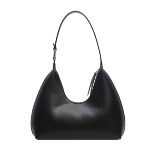 Cross-border Women's Handbags-Smooth PU Genuine Leather Retro U-Shaped Bags Fashionable Simple Zipper National Car-Friendly - Product Image 5