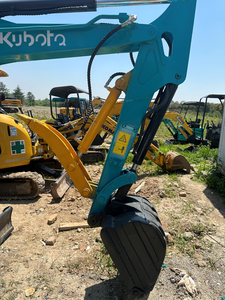 Usado Kubota U35 3-4Ton Mini Excavadora hidráulica sobre orugas cuerpo ultra estrecho para la renovación de la ciudad vieja U15 U17 U27 U40 U48 U55 KX155 - Product Image 3