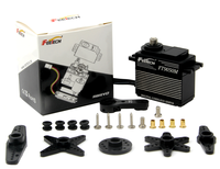 Servomoteur sans noyau ultra-premium étanche 7,4 V 50 kg à couple élevé FT9050M pour pièces de voitures de course/drones/bateaux, comparable au HS-7955TG