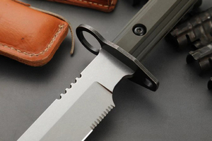 Cuchillo Bowie Dragon Tooth de Acero Inoxidable 3CR13 con Hoja Recta de 20cm y 4.5mm de Grosor, Mango G10, para Camping y Actividades al Aire Libre, OEM - Product Image 4