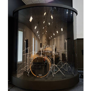 Protector de Tambor de Plexiglás Transparente Personalizado de Fábrica, Control Acústico para Música en Vivo - Product Image 5