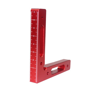 2 pièces luminaire pour le travail du <span class=keywords><strong>bois</strong></span> en alliage d'aluminium serrage précis à 90 degrés pinces carrées à <span class=keywords><strong>Angle</strong></span> droit règle de positionnement d'<span class=keywords><strong>angle</strong></span> - Product Image 2