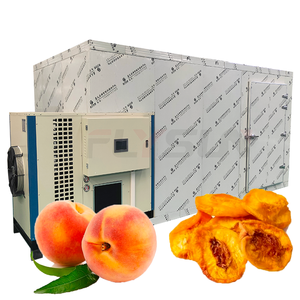 Machine de séchage automatique des pêches contrôlée par PLC avec moteur, four de séchage en acier inoxydable de qualité alimentaire pour la transformation alimentaire - Product Image 1