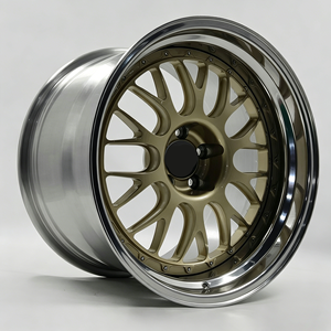 Vente en gros usine Jantes forgées en 2 pièces en aluminium 6061-T6 de 18 à 24 pouces, à rayons concaves profonds et à motif maillé, <span class=keywords><strong>pour</strong></span> berlines, SUV et voitures de sport - Product Image 6