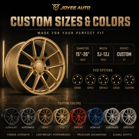 Jantes forgées concaves profondes en fibre de carbone dorée personnalisées, 2 pièces, 18-22 pouces, 5x120, 5x114.3, 5x130, pour voitures de tourisme Porsche BMW