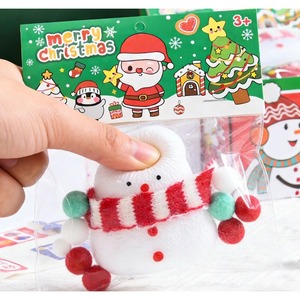 Christmas Ginger Bread Man Snowman Tree TPR <b>Squishy</b> Toy Decompression Fidget Novelty Educational Stress Relief Toy - Product Image 3