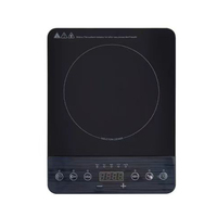 Cuisinière électrique, plaque chauffante portable, cuisinière infrarouge à un brûleur, commande tactile, chauffage infrarouge