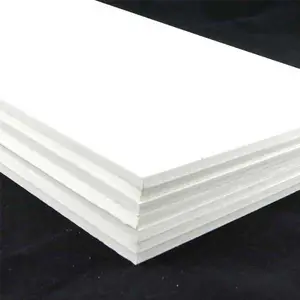 Pannello in schiuma di PVC bianco 1-30mm pvc bianco pannello in pvc a bassa densità ignifugo materiale da parete anti-insetto impermeabile