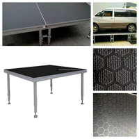 Plateforme de scène portable en aluminium et structure de scène, scène robuste et durable pour événements en plein air, concerts en intérieur