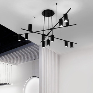 Moderna illuminazione <span class=keywords><strong>lampadario</strong></span> nordic design girevole ramo faretto led lampadari di soggiorno - Product Image 4
