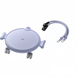 Kit de 3 Discos Deslizantes Silenciosos para Pilates en Casa, Entrenador Abdominal con Bandas de Resistencia de Doble Tamaño y Rodilleras Protectoras - Product Image 2