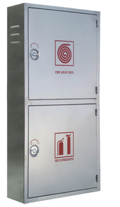 Armoire murale pour tuyau d'incendie avec enrouleur DN20 en acier au carbone durable pour les incendies de classe A et B - Product Image 6