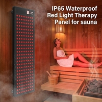 Panneau de luminothérapie infrarouge étanche IP65, appareil de lumière rouge pour tout le corps, pour salle de vapeur, centre de bien-être, hôtel, pour la récupération musculaire