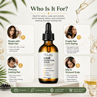 Sérum Capillaire Redensyl Marque Blanche avec Palmier Nain et Caféine pour la Croissance des Cheveux, Contre la Chute et pour la Protection du Cuir Chevelu