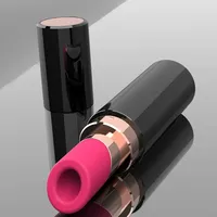 Vibrateur Suceur de Clitoris pour Femmes, Mini Vibrateur Balle Puissant, Stimulateur de Clitoris et de Mamelons, Vibrateur Rouge à Lèvres, Sex Toys, Sexshop