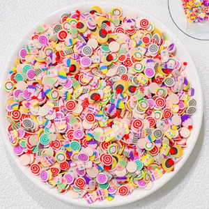 Kit de Rebanadas de Resina Multicolor de Alta Calidad de 1 cm, con Múltiples Formas, para Decoración de Uñas, Manualidades y Creación de Slime - Product Image 6