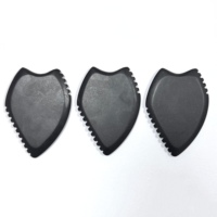 Planche de massage facial anti-gonflement en pierre de Bian naturelle Gua Sha, vente en gros