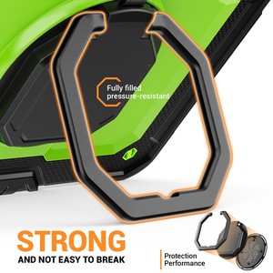 Funda Protectora para Tablet con Soporte Plegable Giratorio, Híbrida de Silicona con Ranura para Lápiz, para <span class=keywords><strong>iPad</strong></span> Air 11 2024/<span class=keywords><strong>Pro</strong></span> 11 2024 - Product Image 5
