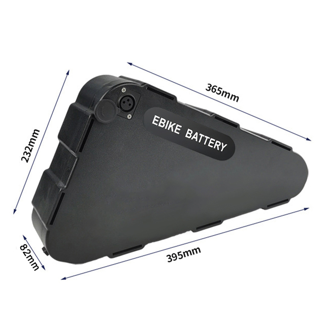 Triangle Battery 48V 52V 60V 72V 20AH 28AH 30AH Ebike Battery for 1000W-3000W Ebike Conversion Kit XT60 XT90 Connector