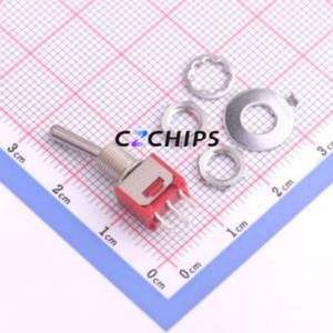 ST-0-102-A01-T000-LF Toggle Switch Through hole Component (THT) Switch Single Pole Double Throw 8.3mm 5.2mm 23.6mm - Product Image 1