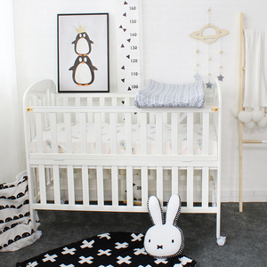 Set de coussins à <span class=keywords><strong>langer</strong></span> en Polyester biologique pour bébés, vente en gros, bon marché, qualité supérieure, 2021 - Product Image 4