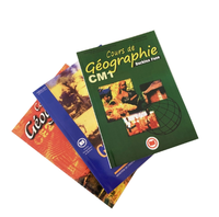 Impression de livres B5 personnalisés à couverture souple et reliure spirale, échantillon disponible en 1 jour