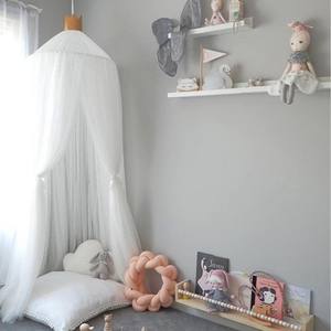 Tentes de <span class=keywords><strong>lit</strong></span> pour enfants à 7 niveaux et décoration de chambre de princesse avec logo personnalisé Moustiquaires pour bébé <span class=keywords><strong>Lit</strong></span> nouveau-né Joli <span class=keywords><strong>lit</strong></span> à <span class=keywords><strong>baldaquin</strong></span> avec couronne - Product Image 2