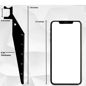 Stainless Steel Firefighter Pry Bar Multi-Purpose Manual Lever Tool for Industrial Use - Product Image 1