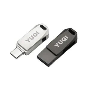 Producto caliente Regalo promocional 8g 16G 32G 2 en 1 OTG Usb Stick Flash Drive 3,0 Tipo-c flash drive Memoria USB