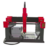 Routeur CNC pour le bois avec commande NC Studio/Mach3/DSP, broche à refroidissement par air, zone de travail 1300x2500mm