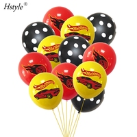 Kinder Jungen Geburtstag Versorgung Kuchen Cupcake Dekoration Hot Wheels Geburtstag Theme Party Rennwagen frohe Geburtstag Party SET4121