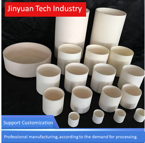 Creusets en céramique d'alumine de haute pureté 3000ml creusets réfractaires durables en forme d'arc de grande capacité pour une utilisation en laboratoire industriel - Product Image 3