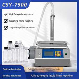 เครื่องบรรจุสบู่เหลวแบบกึ่งอัตโนมัติความเร็วสูง ระบบชั่งน้ำหนักปริมาณมาก สำหรับน้ำและเครื่องดื่มปริมาณมาก - Product Image 3