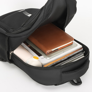 Men's <b>Backpack</b> Black High Capacity Business Travel Casual Sports <b>Backpack</b> - Product Image 3