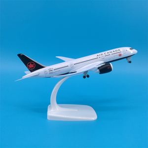 เครื่องบินจำลองแอร์แคนาดา โบอิ้ง บี787-<span class=keywords><strong>8</strong></span> ขนาด 18 ซม. สเกล 1/350 ผลิตจากโลหะผสมและเรซิ่น พร้อมฐานตั้งโชว์และล้อ - Product Image 4