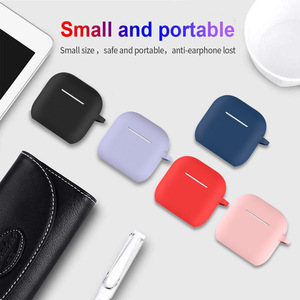 Custom Logo Oranje Siliconen Beschermhoes Voor Airpods Gen 4 2024 - Product Image 5