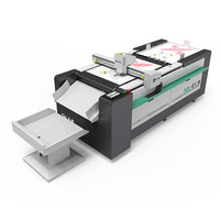 Plotter de Corte CNC para Vinilo Digital, Cartón y KT Board, Mesa Plana con Cuchilla Oscilante, Cámara CCD
