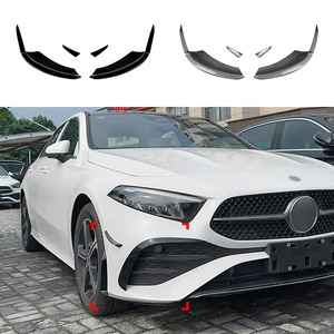Mercedes-Benz A-Class W177 Front Lip Canard ABS Adhesive Body Kit 56x36x16cm - Product Image 5