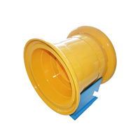 Jante de chargeuse sur pneus pour excavatrice HYU HL980 25 pouces, prix fournisseur OEM Chine, 25.00-25