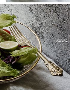 304 набор столовых приборов из нержавеющей стали с тиснением - Product Image 6