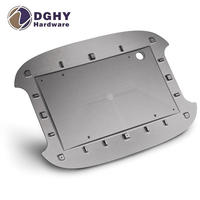 DGHY pièces métalliques centrées sur le client Service d'usinage CNC de précision amplificateur de panneau Audio panneaux avant en aluminium