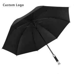 Custom Large Golf <b>Umbrellas</b> for Rain <b>Windproof</b> Semi-Automatic Folding Double Canopy Oversized Vented Stick Men Women - Product Image 1