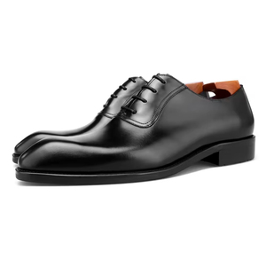 Zapatos de Vestir de Cuero Genuino para Hombre, Estilo Nuevo, Formales, de Exportación, Vintage, de Cuero Mixto, Ligeros y Cómodos para Oficina - Product Image 4